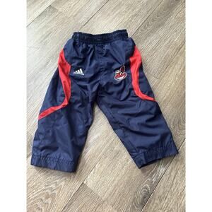 Cleveland Indians Vintage Track Pants 12 Months EUC Chief Wahoo